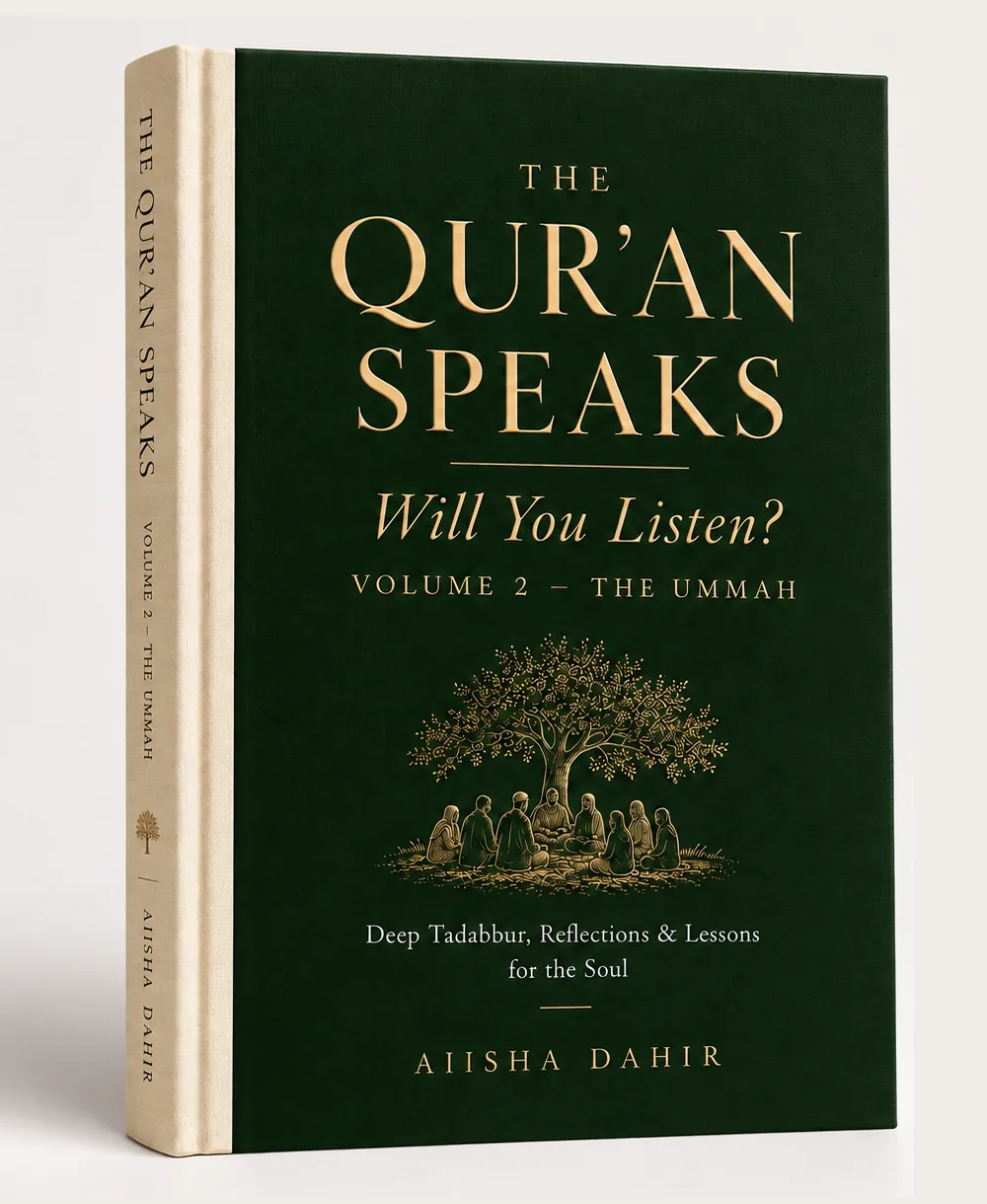Cover of The Qur'an Speaks: Volume 2 — The Ummah